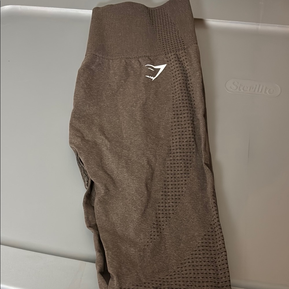 GYMSHARK VITAL SEAMLESS BROWN